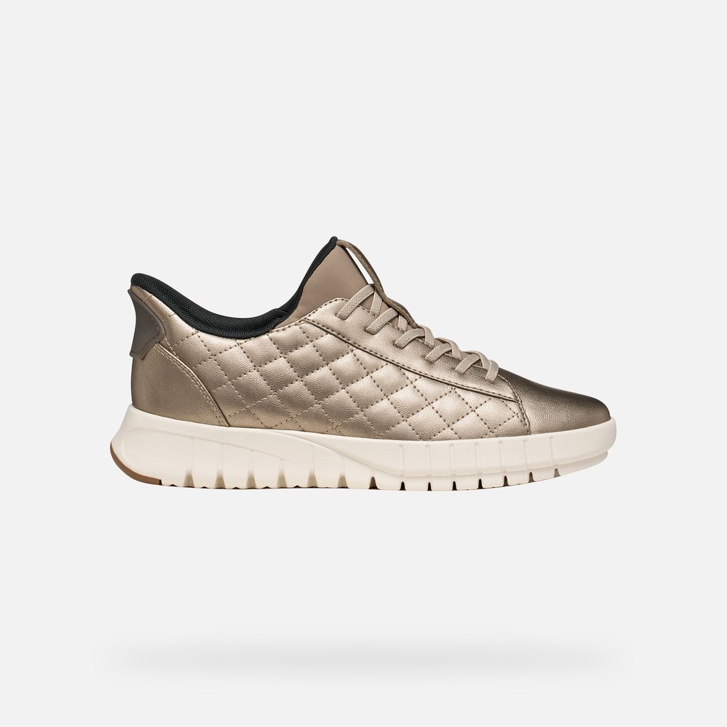 Slip in sneakers FLEXTRIDE PLUS WOMAN Sand - image number 1 | GEOX
