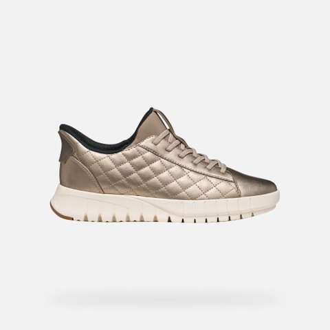Slip in sneakers FLEXTRIDE PLUS WOMAN Sand - image number 1 | GEOX