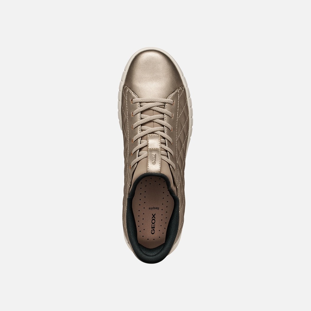 Slip in sneakers FLEXTRIDE PLUS WOMAN Sand - image number 5 | GEOX