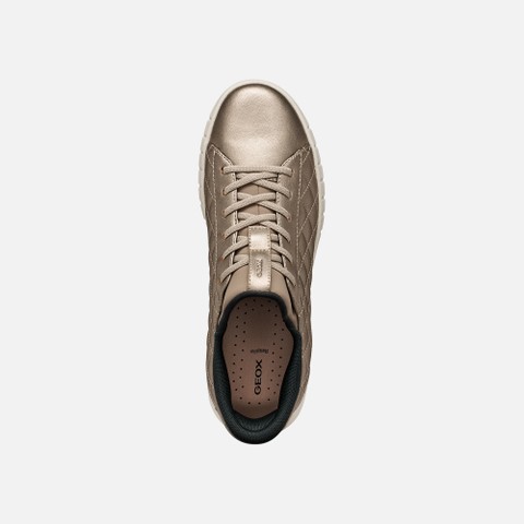 Slip in sneakers FLEXTRIDE PLUS WOMAN Sand - image number 5 | GEOX
