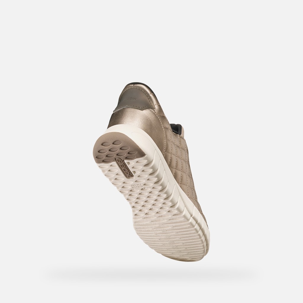 Slip in sneakers FLEXTRIDE PLUS WOMAN Sand - image number 8 | GEOX