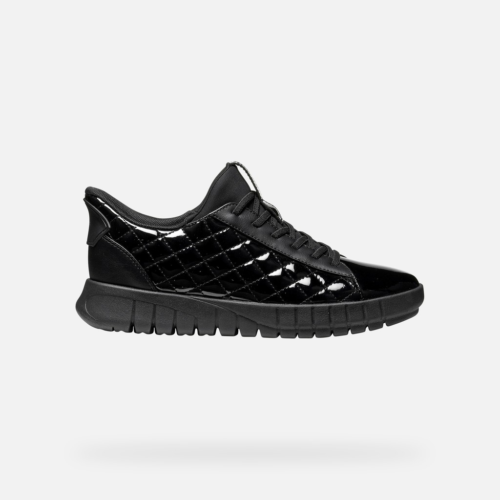 Slip in sneakers FLEXTRIDE PLUS WOMAN Black - image number 2 | GEOX