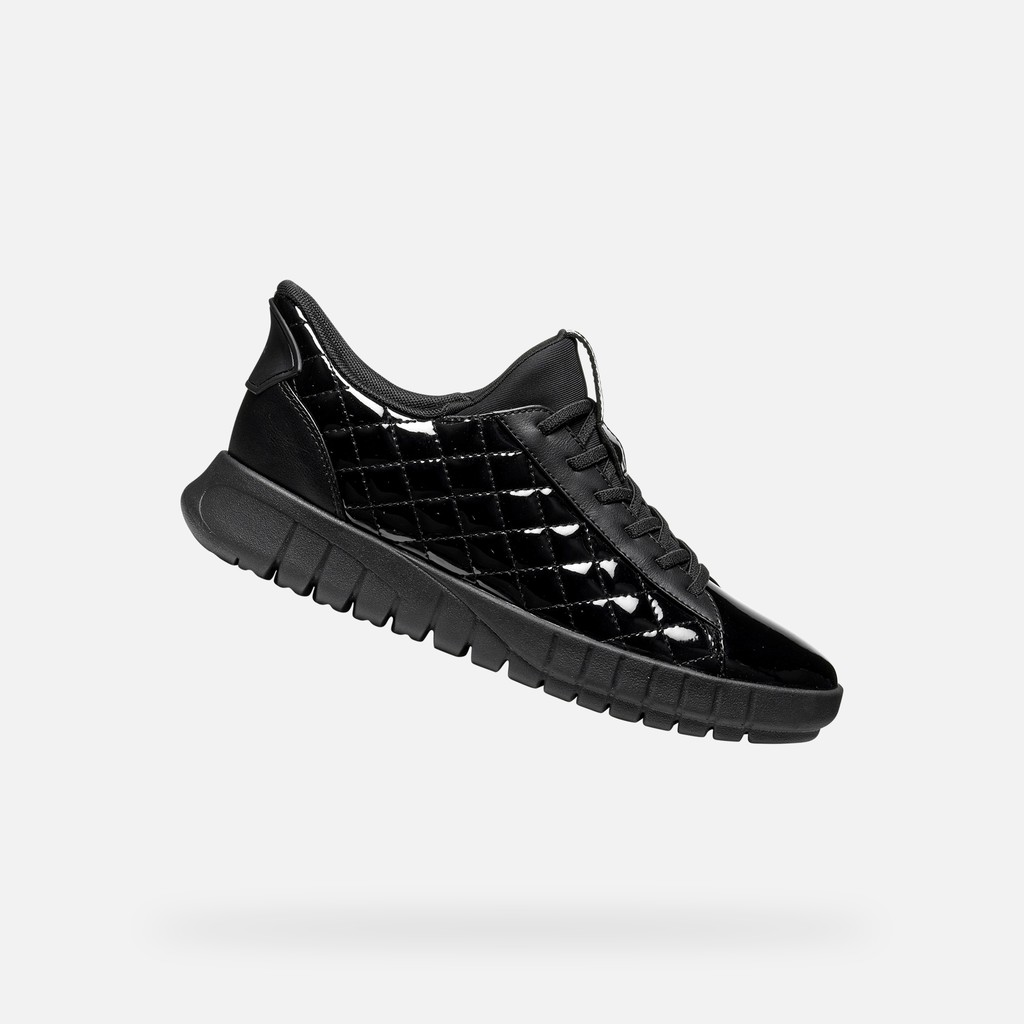 Slip in sneakers FLEXTRIDE PLUS WOMAN Black - image number 0 | GEOX