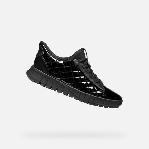 Slip in sneakers FLEXTRIDE PLUS WOMAN Black - image number 0 | GEOX