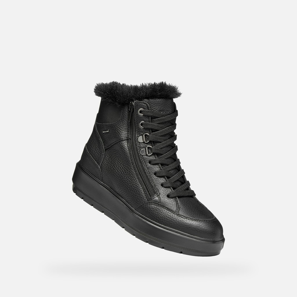 Sneakers imperm&eacute;ables KAULA ABX FEMME Noir - image number 5 | GEOX