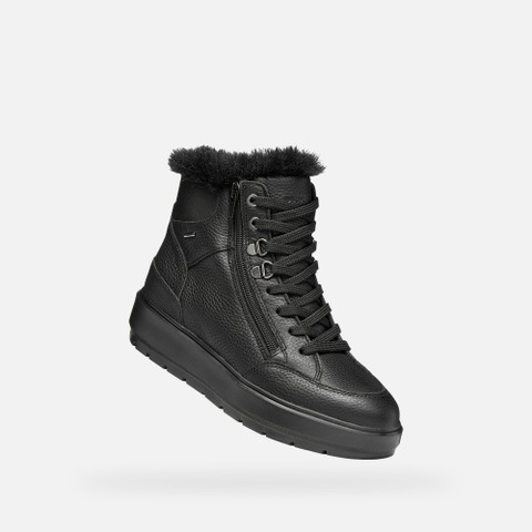 Sneakers imperm&eacute;ables KAULA ABX FEMME Noir - image number 5 | GEOX