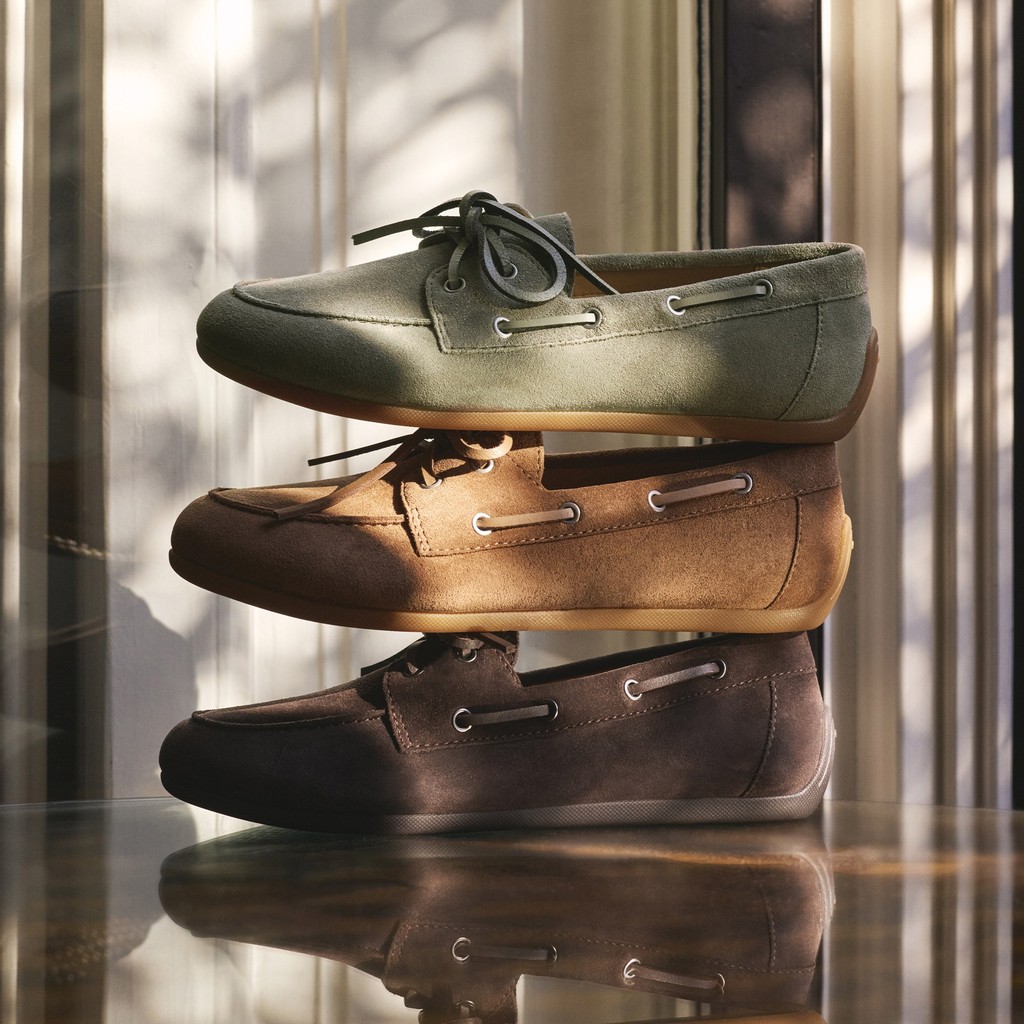 Suede loafers ADDISSE WOMAN Nut - image number 8 | GEOX