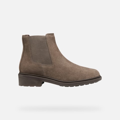 Chelsea boots WALK PLEASURE B WOMAN Taupe - image number 2 | GEOX