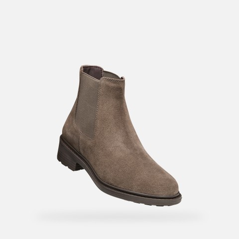 Chelsea boots WALK PLEASURE B WOMAN Taupe - image number 5 | GEOX