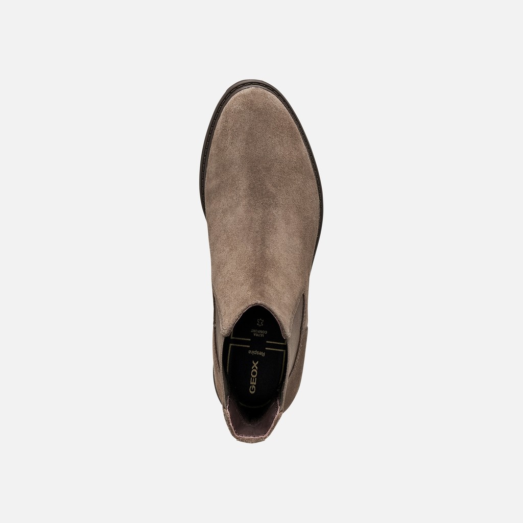 Chelsea boots WALK PLEASURE B WOMAN Taupe - image number 6 | GEOX