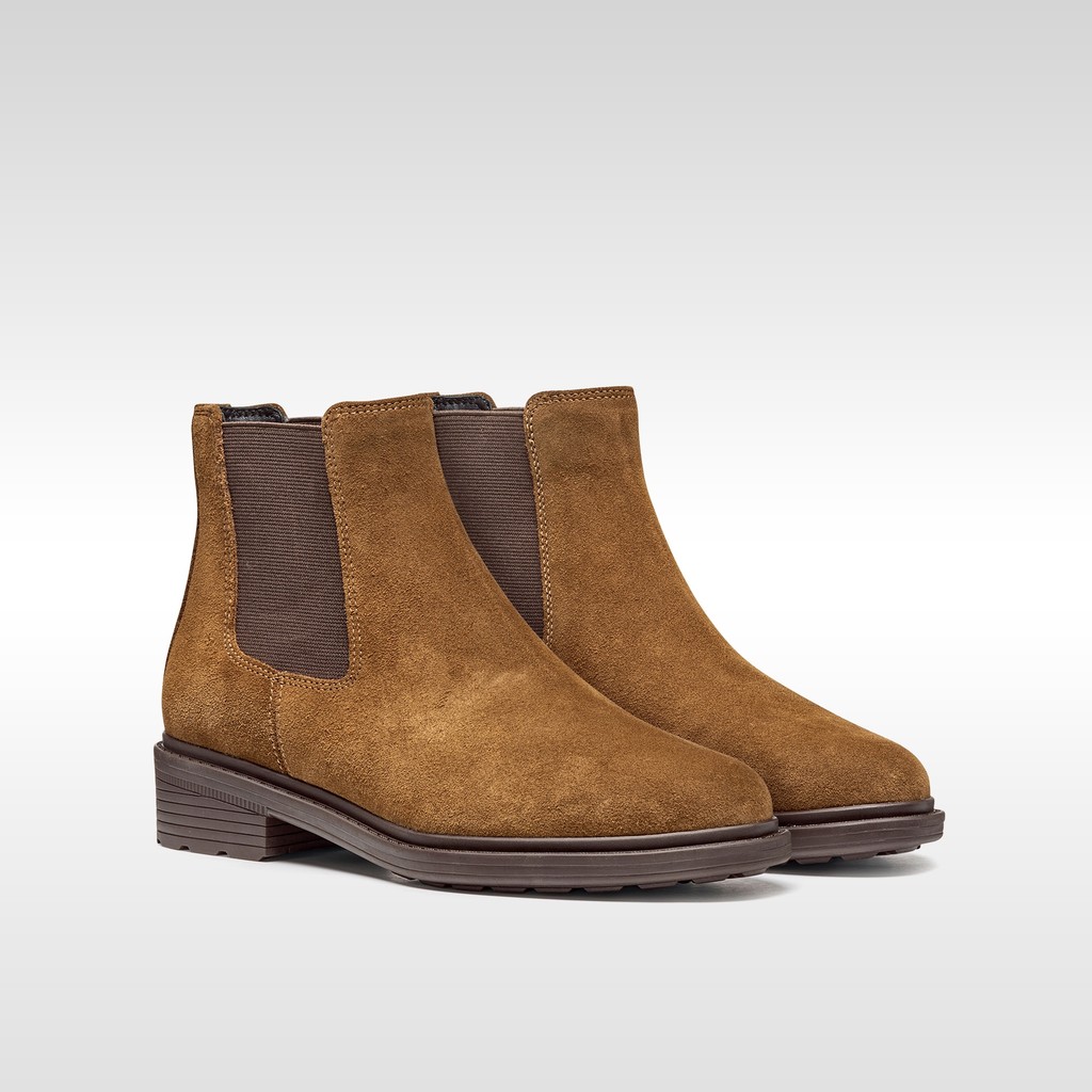 Bottines Chelsea WALK PLEASURE B FEMME Noisette - image number 7 | GEOX