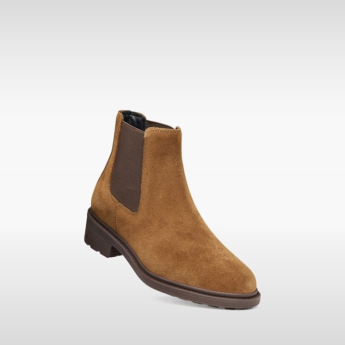 Bottines Chelsea WALK PLEASURE B FEMME Noisette | GEOX