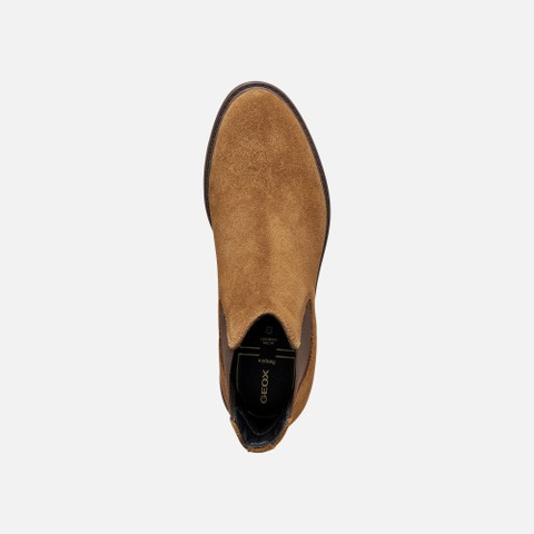 Bottines Chelsea WALK PLEASURE B FEMME Noisette - image number 5 | GEOX