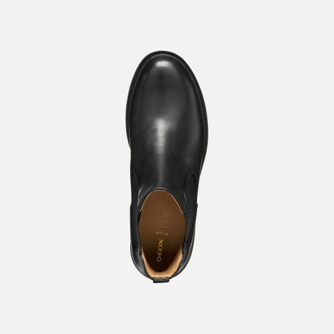 Leather ankle boots SPHERICA EC1 B WOMAN Black - image number 5 | GEOX
