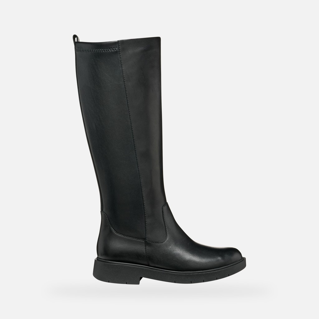 Flat boots SPHERICA EC1 B WOMAN Black - image number 0 | GEOX