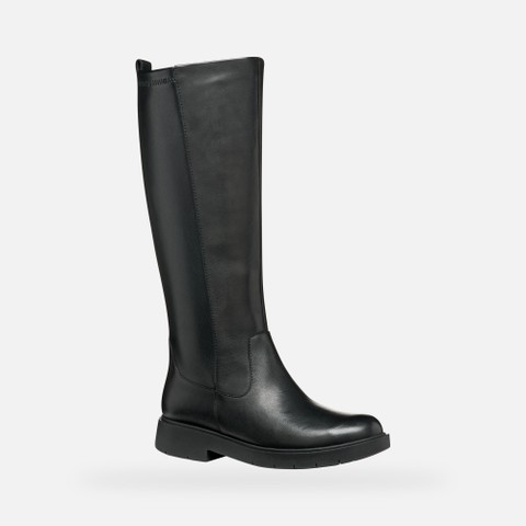 Flat boots SPHERICA EC1 B WOMAN Black - image number 1 | GEOX
