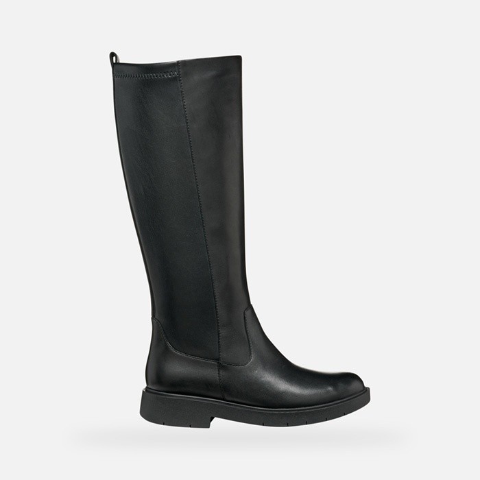 Flat boots SPHERICA EC1 B WOMAN Black | GEOX
