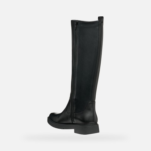 Flat boots SPHERICA EC1 B WOMAN Black - image number 2 | GEOX
