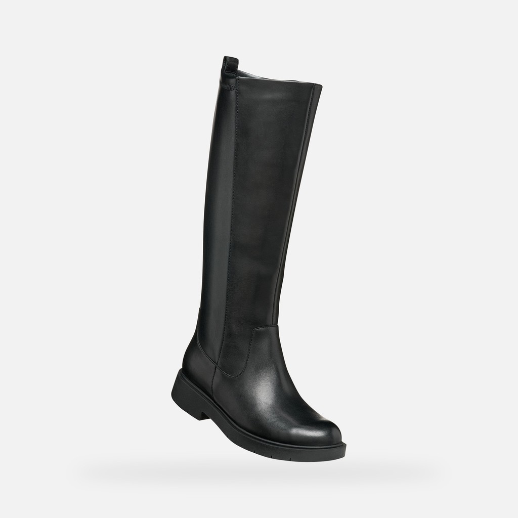 Flat boots SPHERICA EC1 B WOMAN Black - image number 3 | GEOX