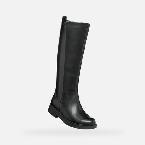 Flat boots SPHERICA EC1 B WOMAN Black - image number 3 | GEOX