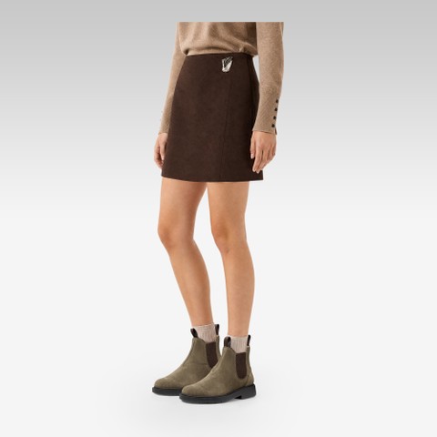 Chelsea boots SPHERICA EC1 B WOMAN Military/Chocolate - image number 1 | GEOX