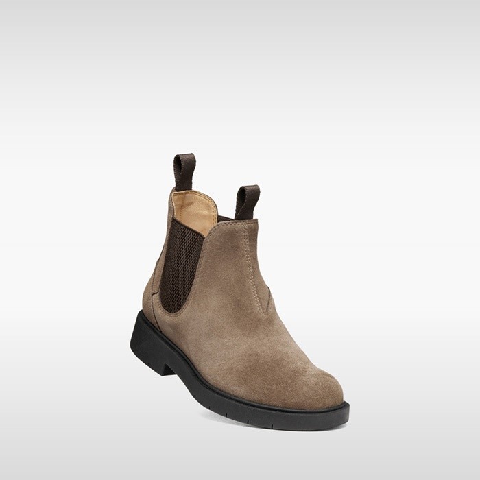 Chelsea boots SPHERICA EC1 B WOMAN Taupe/Chocolate | GEOX