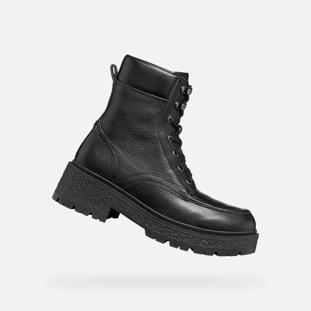 Combat boots EIVETTE WOMAN Black - image number 0 | GEOX