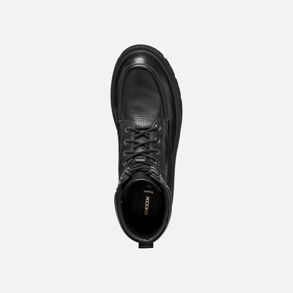 Combat boots EIVETTE WOMAN Black - image number 6 | GEOX