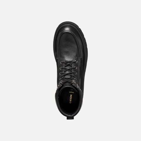 Combat boots EIVETTE WOMAN Black - image number 6 | GEOX
