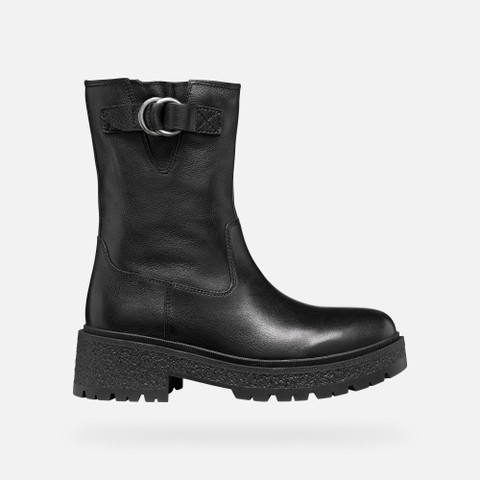 Biker boots EIVETTE WOMAN Black - image number 2 | GEOX