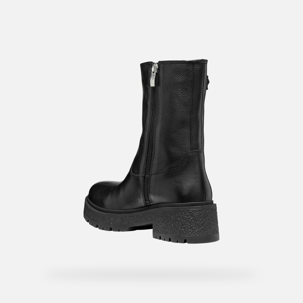 Biker boots EIVETTE WOMAN Black - image number 4 | GEOX