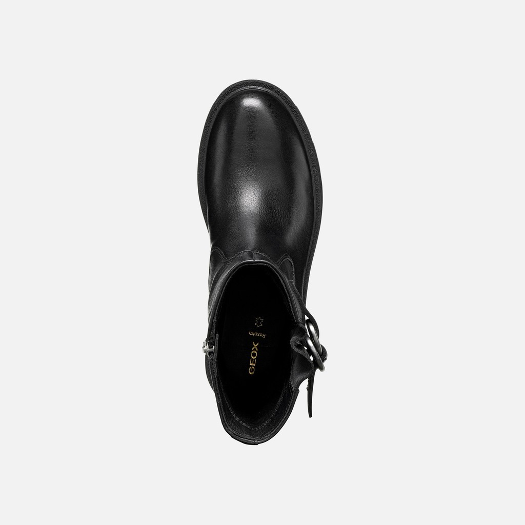 Biker boots EIVETTE WOMAN Black - image number 6 | GEOX