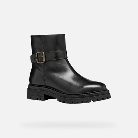 Biker boots IRIDEA WOMAN Black - image number 2 | GEOX