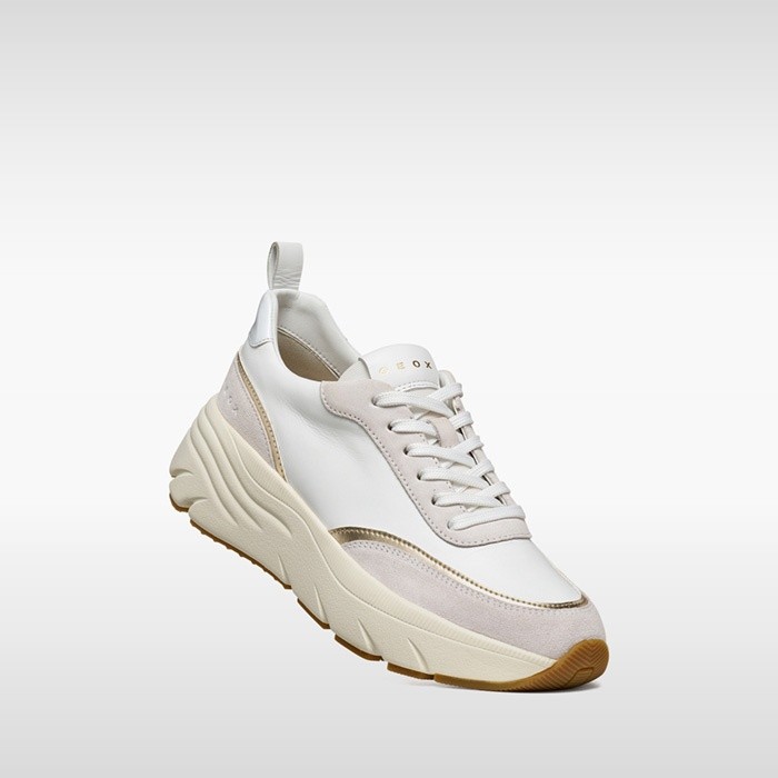 Low top sneakers DIAMANTA WOMAN White/Off White | GEOX