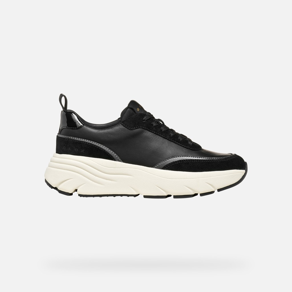 Low top sneakers DIAMANTA WOMAN Black - image number 1 | GEOX