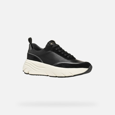 Low top sneakers DIAMANTA WOMAN Black - image number 2 | GEOX