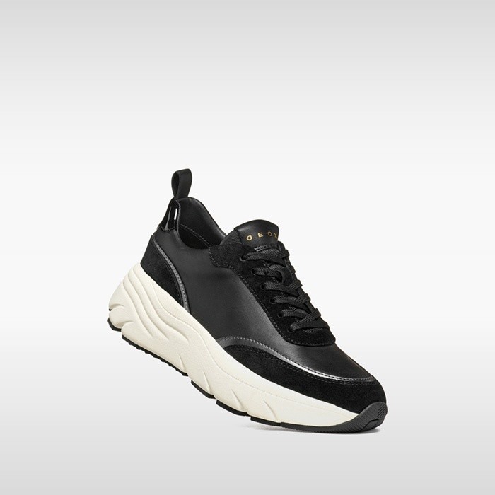 Low top sneakers DIAMANTA WOMAN Black | GEOX