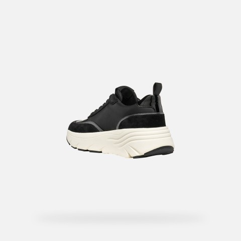 Low top sneakers DIAMANTA WOMAN Black - image number 3 | GEOX