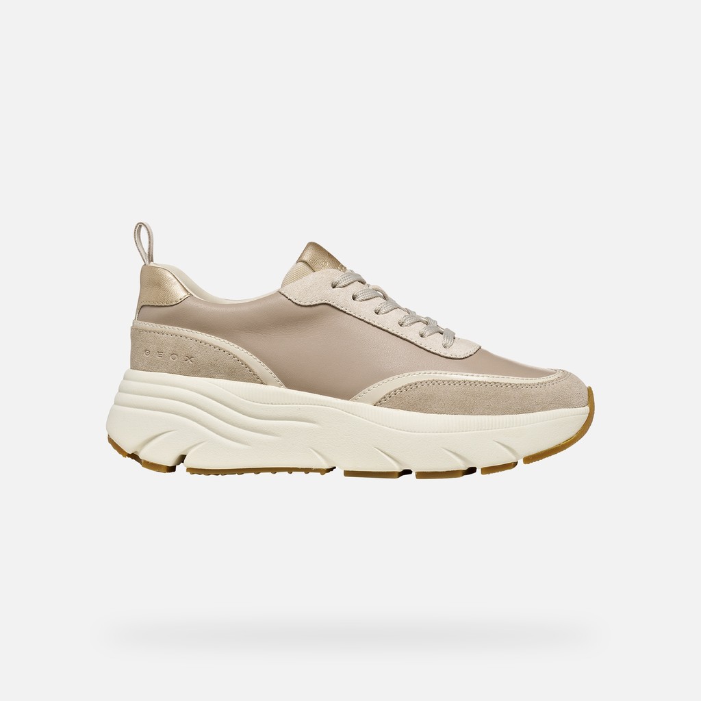 Low top sneakers DIAMANTA WOMAN Beige/Sand - image number 1 | GEOX