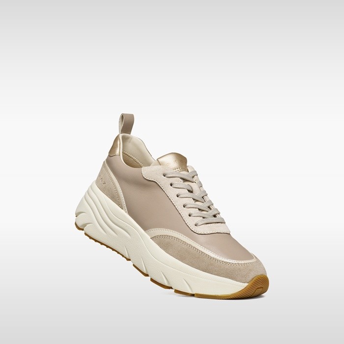 Low top sneakers DIAMANTA WOMAN Beige/Sand | GEOX