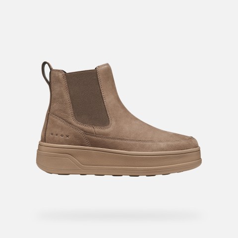 Bottines Chelsea SPHERICA ECUB-2 FEMME Taupe - image number 1 | GEOX