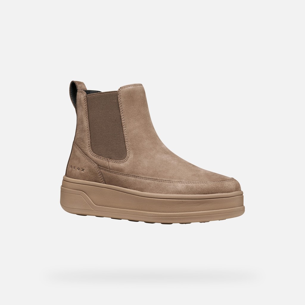 Bottines Chelsea SPHERICA ECUB-2 FEMME Taupe - image number 2 | GEOX
