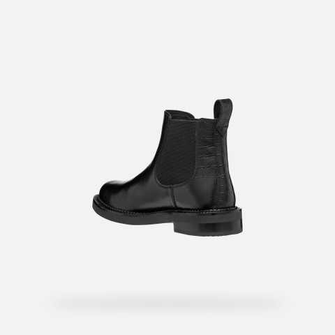 Chelsea boots SERILDA WOMAN Black - image number 3 | GEOX