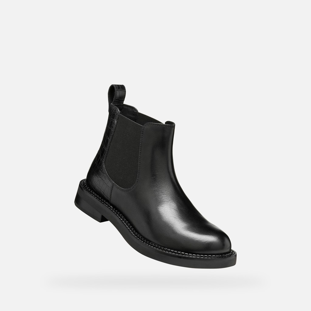 Chelsea boots SERILDA WOMAN Black - image number 4 | GEOX