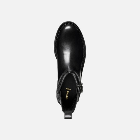 Biker boots SERILDA WOMAN Black - image number 5 | GEOX