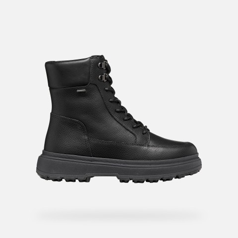 Bottines imperm&eacute;ables LAMIDIE + GRIP ABX FEMME Noir - image number 1 | GEOX