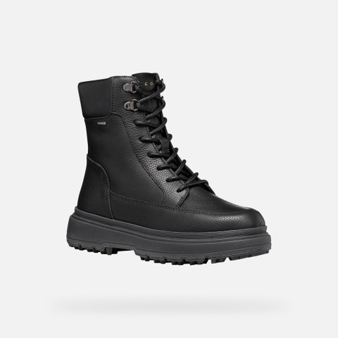 Bottines imperm&eacute;ables LAMIDIE + GRIP ABX FEMME Noir - image number 2 | GEOX