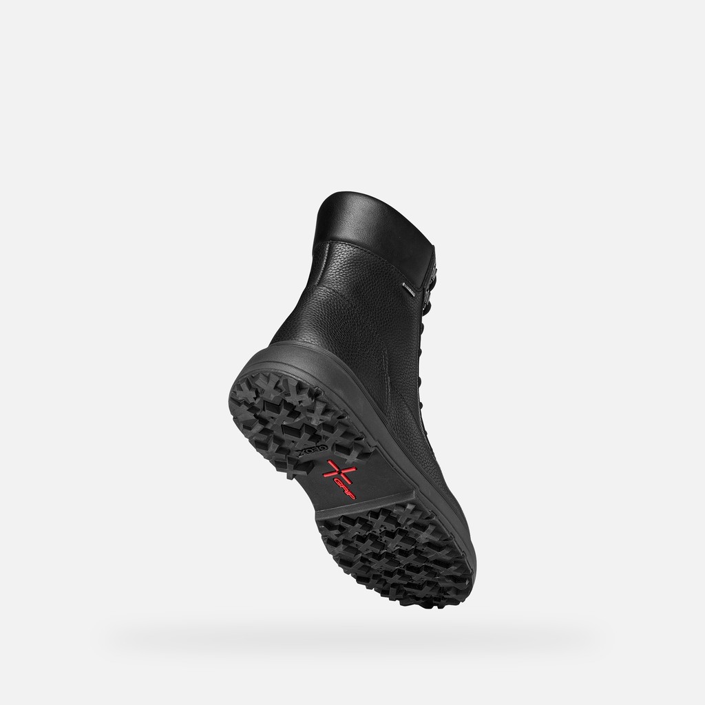 Bottines imperm&eacute;ables LAMIDIE + GRIP ABX FEMME Noir - image number 7 | GEOX