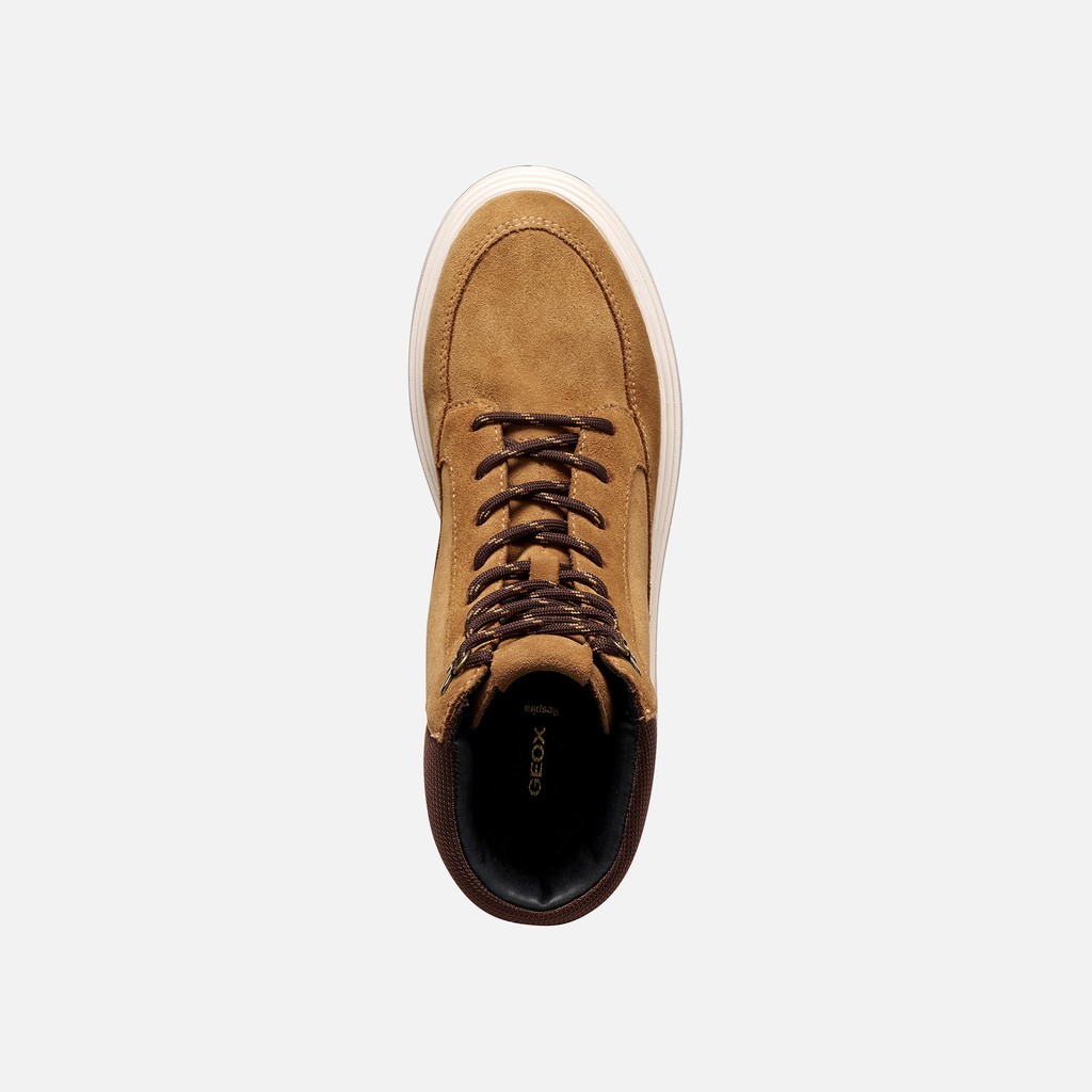 Stivaletti impermeabili LAMIDIE + GRIP ABX DONNA Whisky/Marrone scuro - image number 5 | GEOX