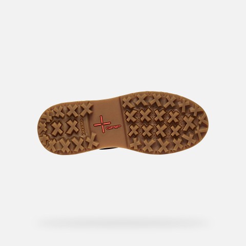 Stivaletti impermeabili LAMIDIE + GRIP ABX DONNA Whisky/Marrone scuro - image number 6 | GEOX